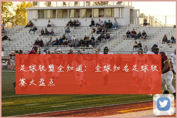 足球联盟全知道:全球知名足球联赛大盘点
